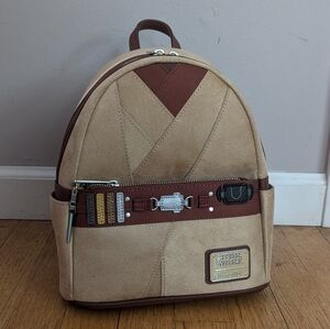 Loungefly Star Wars Obi-Wan Kenobi Cosplay Mini Backpack Like New